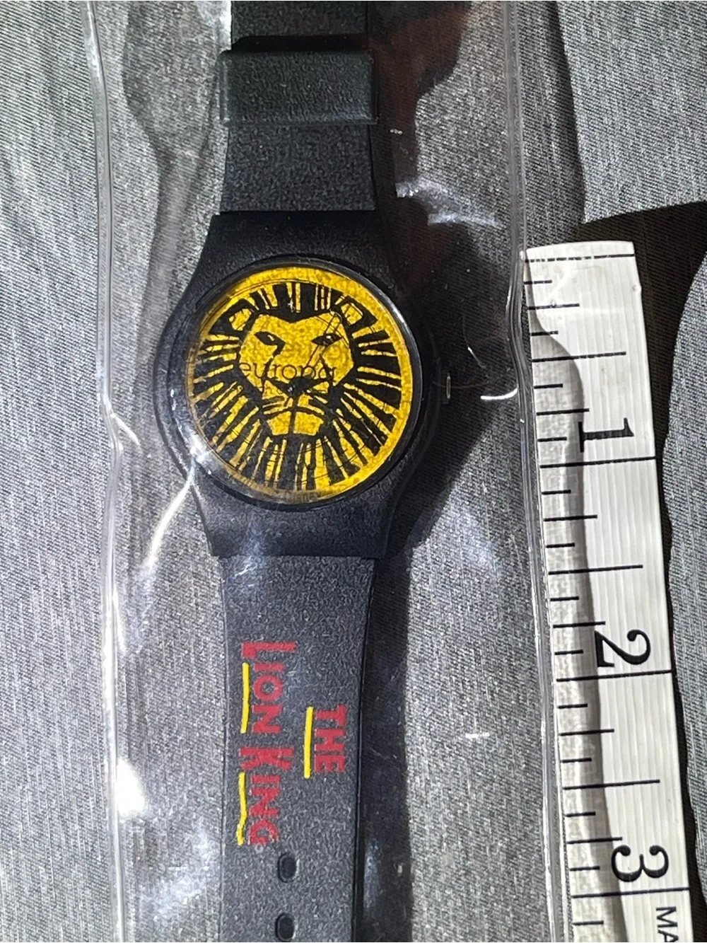 NOS 1994 Disney's Lion King Promotional Watch Needs New Battery